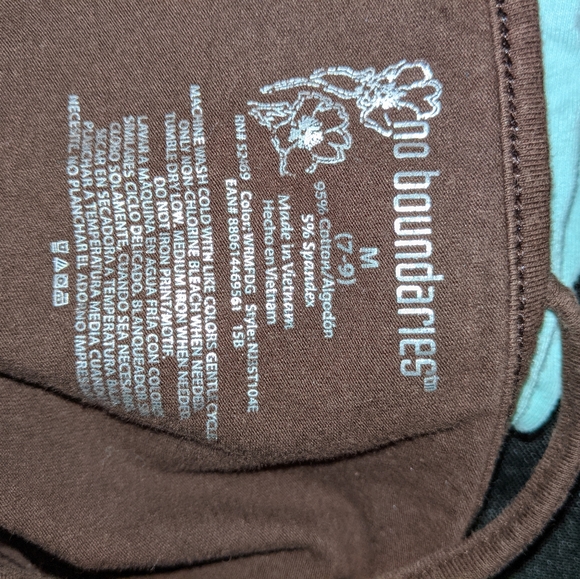 3x No Boundaries camis, size medium - Picture 2 of 2